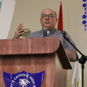 Dr John-Paul Sheridan was a keynote speaker at the Catechetical Conference for the Vicariate of Southern Arabia