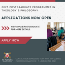 2023 Postgraduate Programmes in Theology & Philosophy Applications Now Open