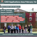 CAO 2023 applications close February 1st