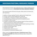 The Archdiocese of Tuam seeks applications from suitably qualified persons for the full-time position of Diocesan Pastoral Resource Person