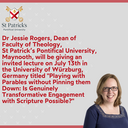 Dr Jessie Rogers will be giving an invited lecture on July 13th in the University of Würzburg, Germany