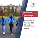 Open Days Friday 24th and Saturday 25th November.