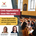 Reminder - CAO Applications close this week, February 1st at 5pm.